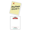 Dry Erase Rectangle Magnet (5"x6")